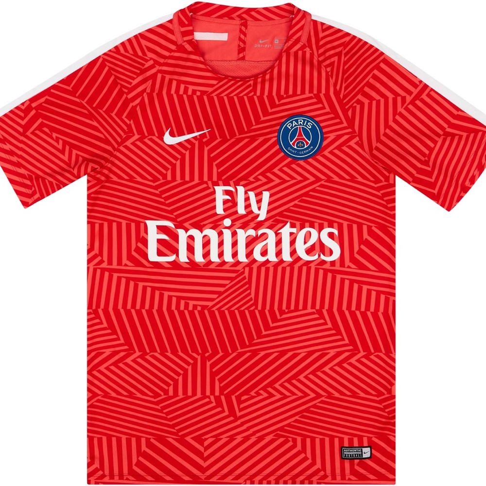 2017-18 Paris Saint-Germain Nike Training Shirt XL fits slim Mbappe REAL-MADRID